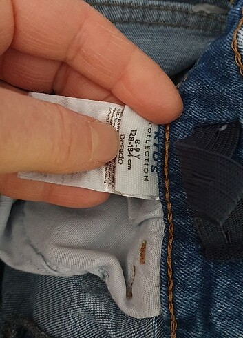 De Facto 8-9 yaş kot pantolon - Görsel 4