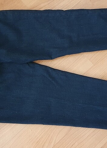 DeFacto 8-9 yaş erkek çocuk lacivert kumaş pantolon  - Görsel 2