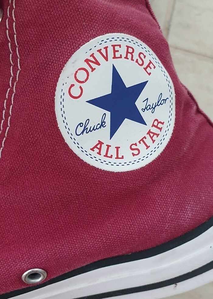 Converse 39 numara bayan spor ayakkabı  - Görsel 5