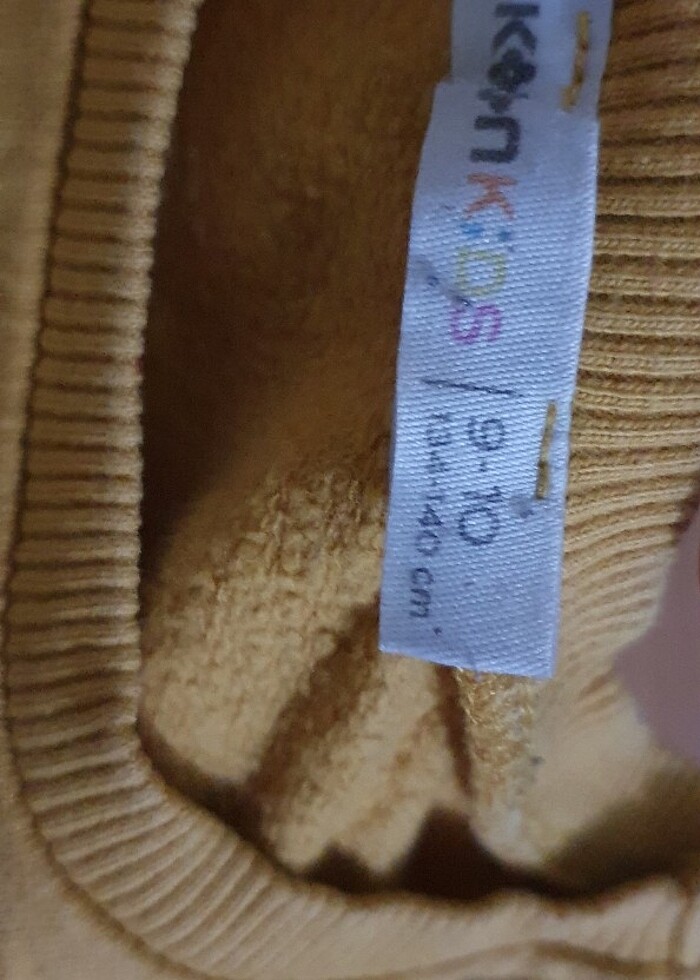 Koton 9-10 yaş erkek çocuk sweatshirt - Görsel 3