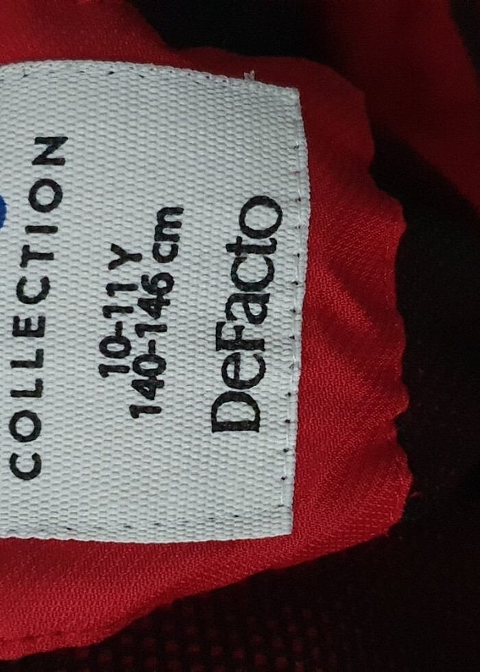 DeFacto 10-11 yaş erkek çocuk yağmurluk  - Görsel 4