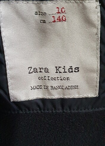 Zara 10 Yaş erkek çocuk şişme uzun  mont - Görsel 8