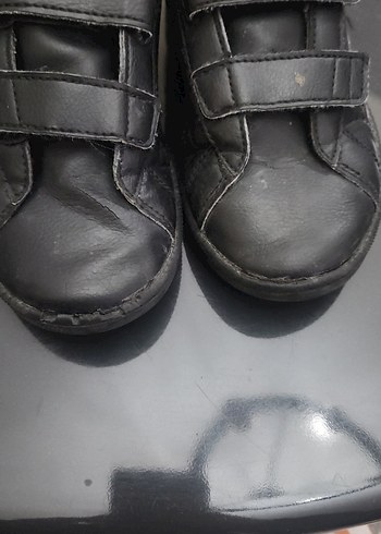 Puma Siyah Erkek Çocuk Cırt Cırtlı Spor Ayakkabı - Görsel 4