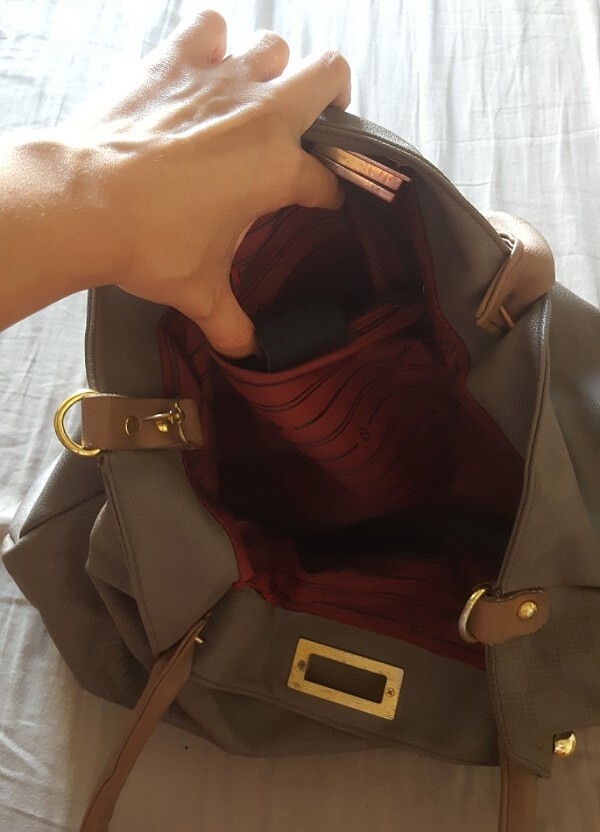 kol çantası pudra pembe - Görsel 5