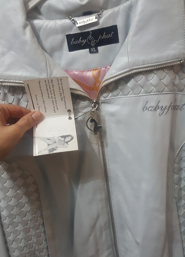 baby phat deri ceket - Görsel 3
