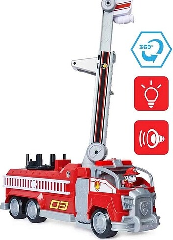 Paw Patrol paw Petrol itfaiye arabasi