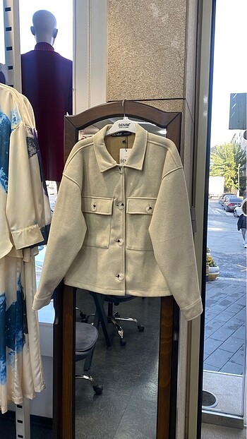 ZARA MUADİLİ KAŞE CROP CEKET