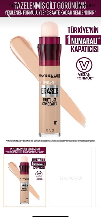 Maybelline new york instant anti age eraser