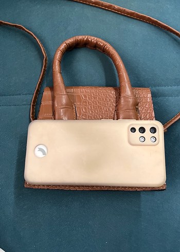 Jacquemus Kahverengi Deri Yılan Desenli Çanta - Görsel 4