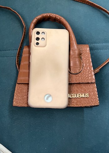 Jacquemus Kahverengi Deri Yılan Desenli Çanta - Görsel 5