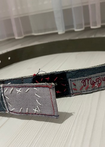 Patchwork tasarım Denim Kadın Kemer - Görsel 4