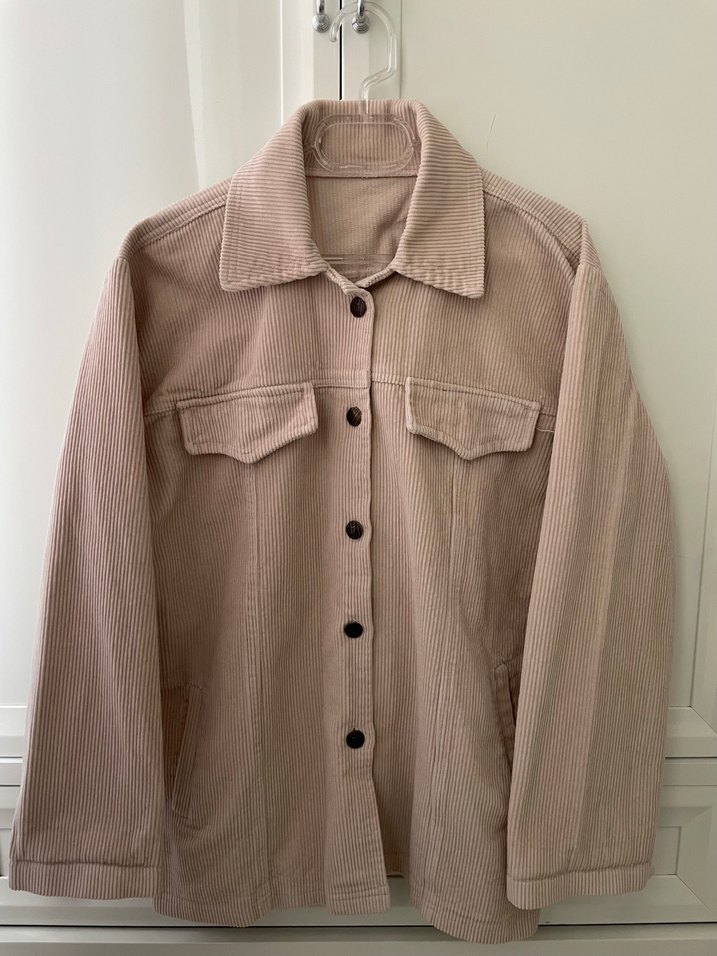 Kadın Kadife Ceket Düğmeli - Görsel 2