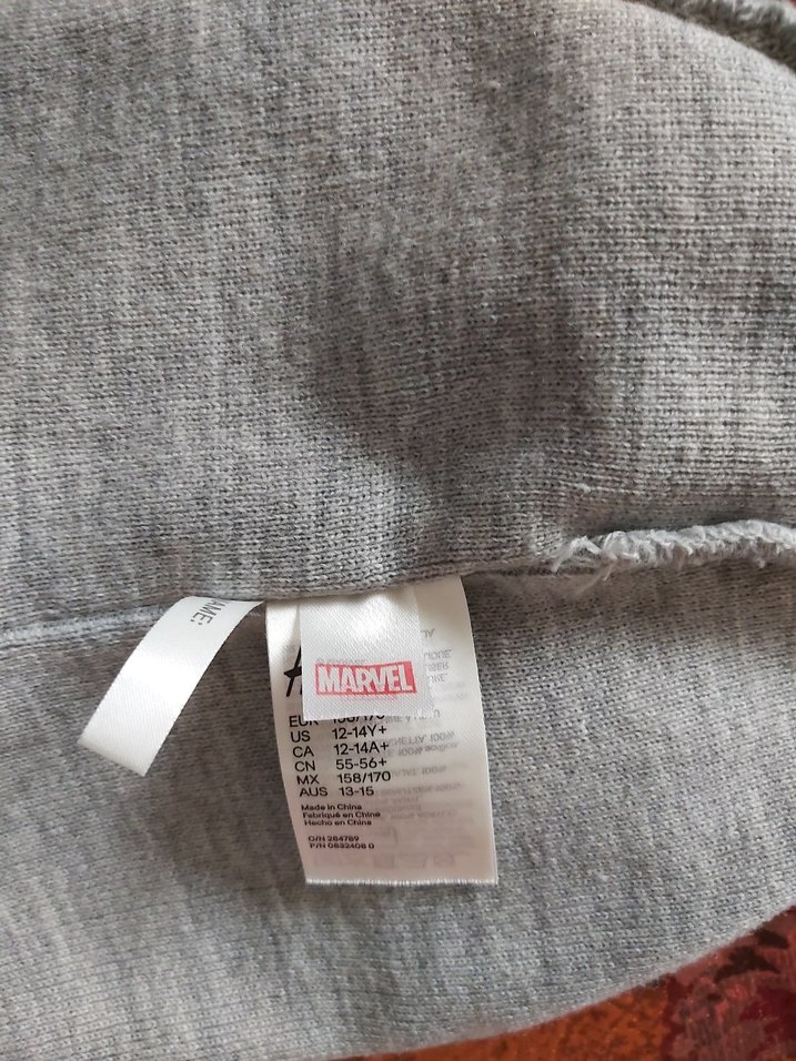 Marvel Gri Erkek Rozet - Görsel 5