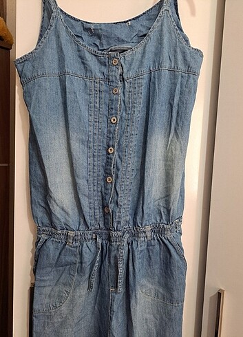 s Beden mavi Renk Kot tulum 