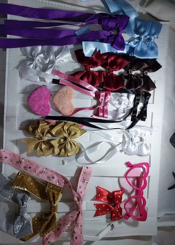 Barbie Çocuk Saç aksesuarları ve Gözlük (toplu fiyat)