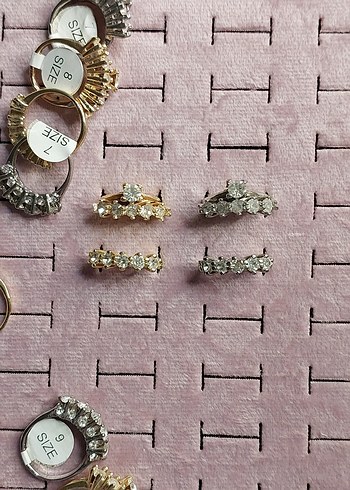 Taşlı Kadın Yüzük (adet fiyatı) - Görsel 7