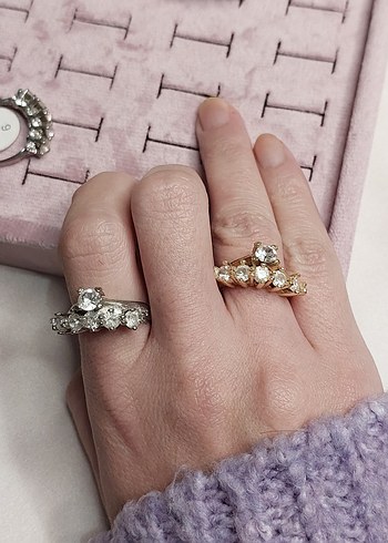 Taşlı Kadın Yüzük (adet fiyatı) - Görsel 8