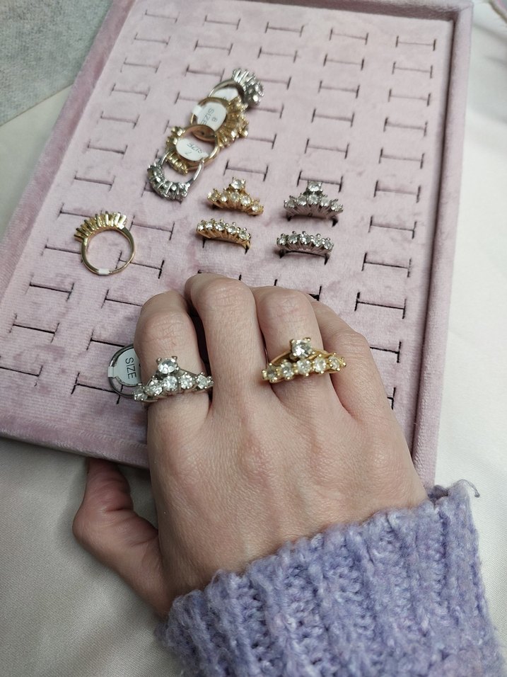 Taşlı Kadın Yüzük (adet fiyatı) - Görsel 4