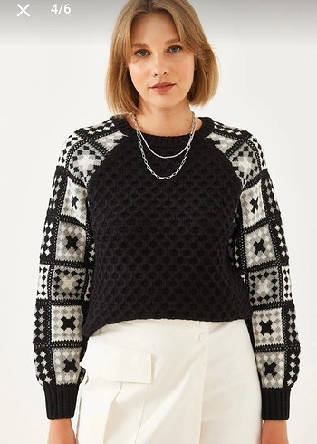 Bianco Lucci Kadın Kazak - Görsel 5