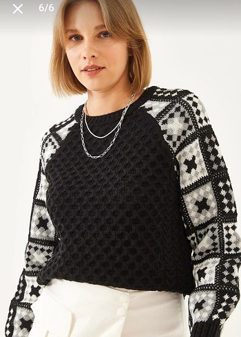 Bianco Lucci Kadın Kazak - Görsel 3