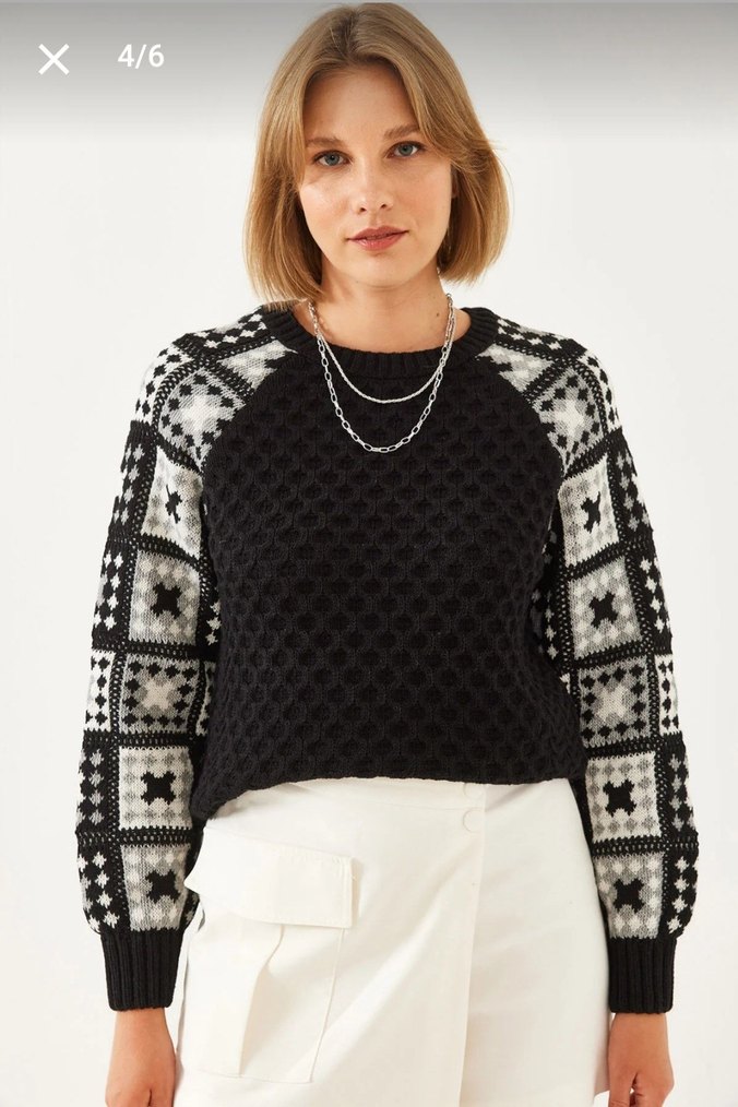 Bianco Lucci Kadın Kazak - Görsel 5