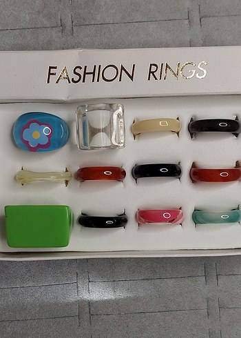 12 Adet Yüzük Toplam Fiyat - Görsel 3