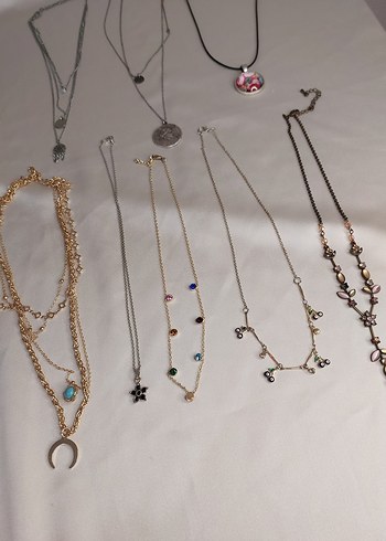 10 Adet Kolye Toplu Satış - Görsel 2