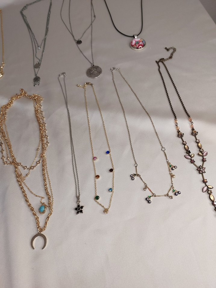 10 Adet Kolye Toplu Satış - Görsel 2