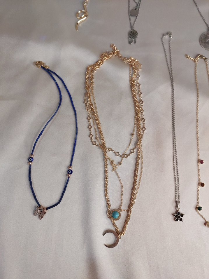 10 Adet Kolye Toplu Satış - Görsel 3