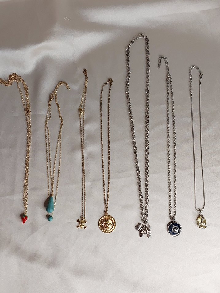 7 Adet Kolye Toplu Satış - Görsel 4