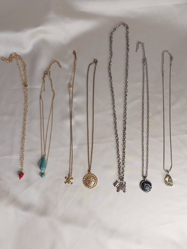 7 Adet Kolye Toplu Satış - Görsel 5