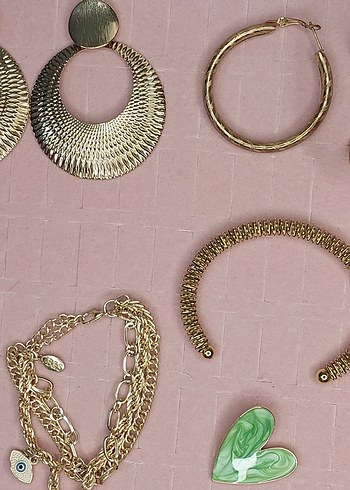 Gold Takı Seti - Görsel 5