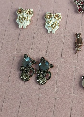 Toplu Küpe Satışı 9 Çift - Görsel 3