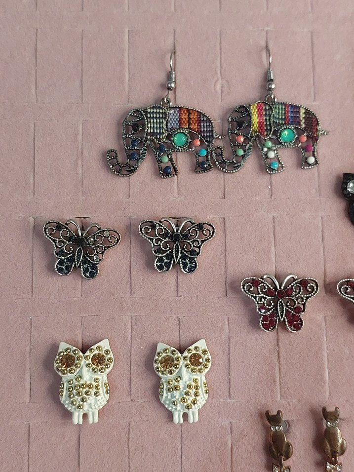 Toplu Küpe Satışı 9 Çift - Görsel 2