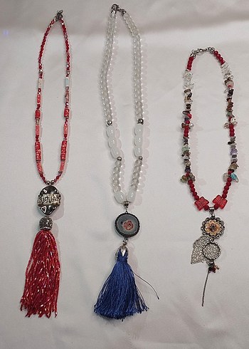 37 Parça Kolye Lotu Toplu Satış - Görsel 3