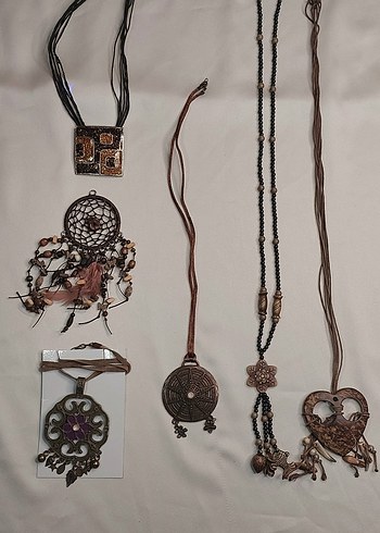 37 Parça Kolye Lotu Toplu Satış - Görsel 4