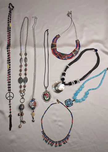 37 Parça Kolye Lotu Toplu Satış - Görsel 7