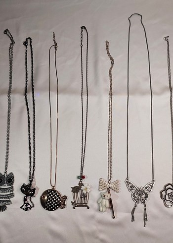 37 Parça Kolye Lotu Toplu Satış - Görsel 5