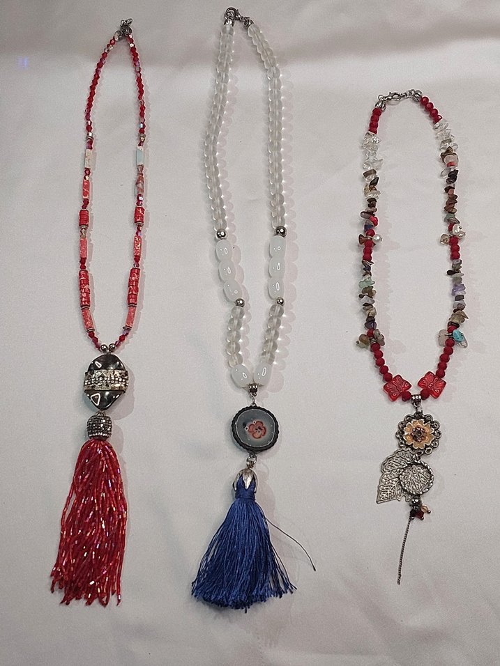 37 Parça Kolye Lotu Toplu Satış - Görsel 3