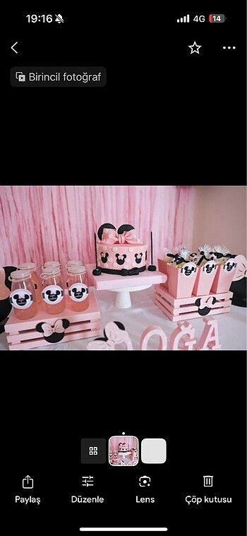 Minnie mause maket pasta
