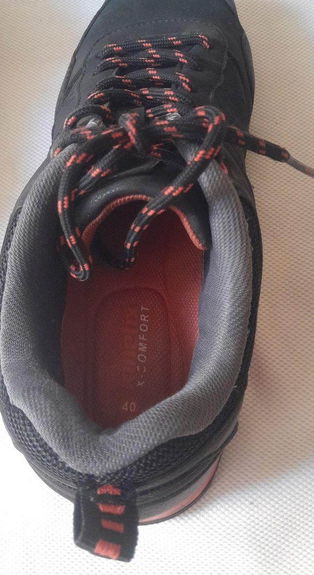 Siyah Erkek Spor Ayakkabı Bağcığı - Görsel 4