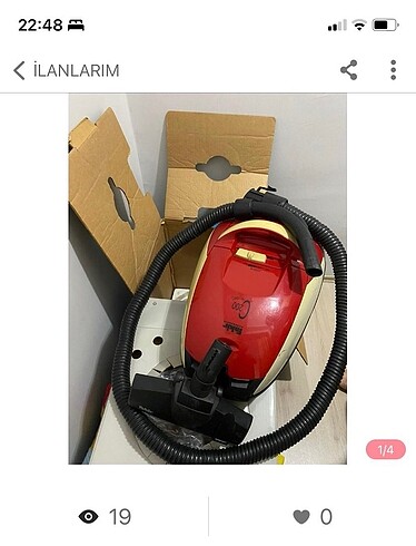 Fakir C200 elektrikli süpürge