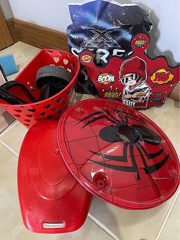 Örümcek adam bisiklet aksesuarları - Görsel 4