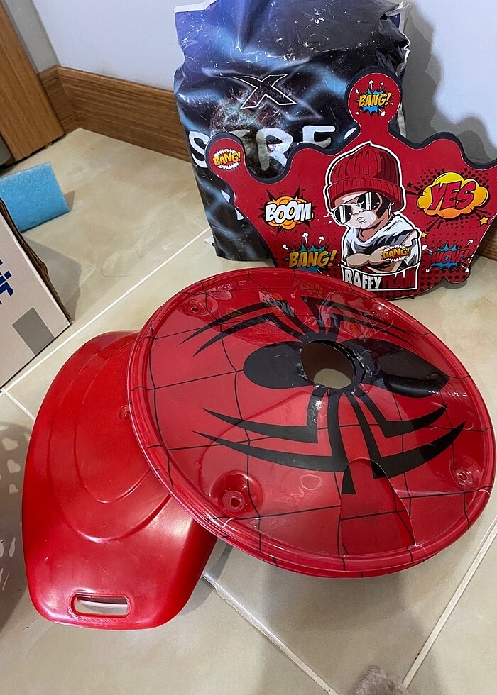 Örümcek adam bisiklet aksesuarları - Görsel 3