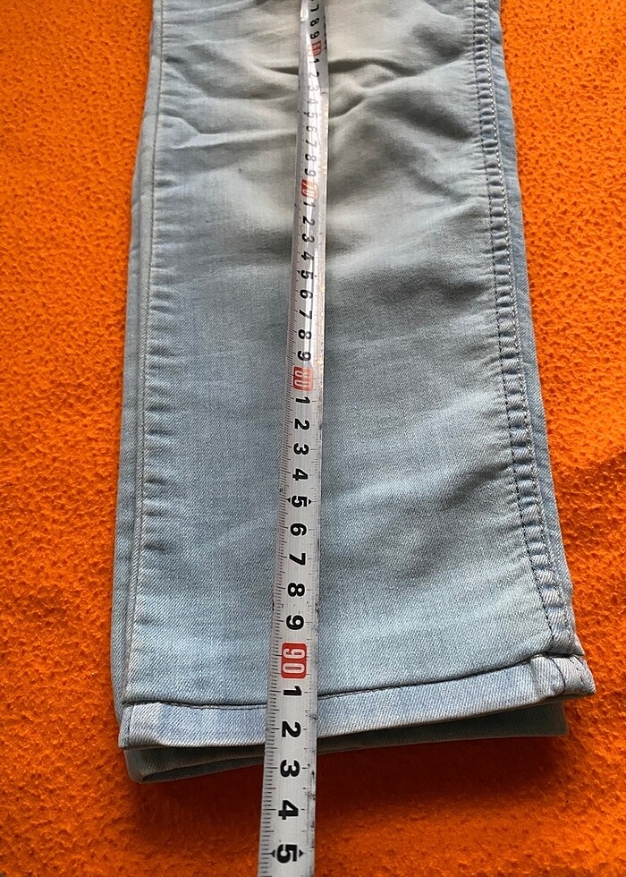 İnce kot pantolon - Görsel 3