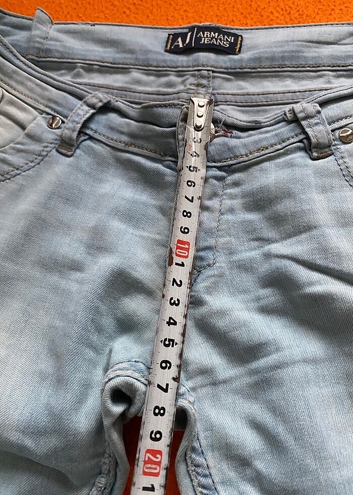 İnce kot pantolon - Görsel 2