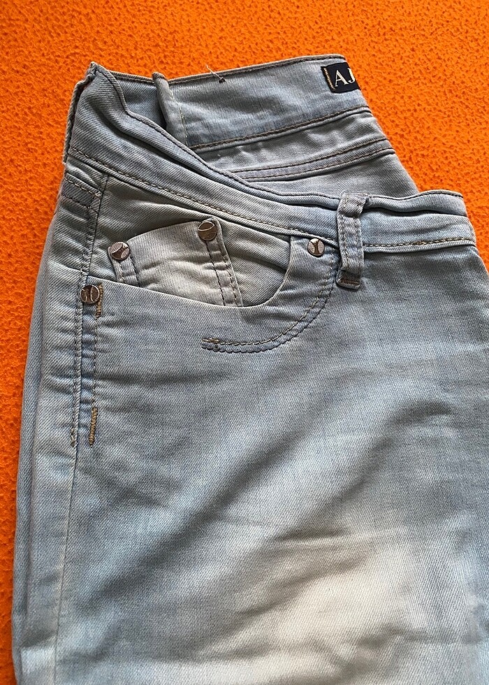 İnce kot pantolon - Görsel 5