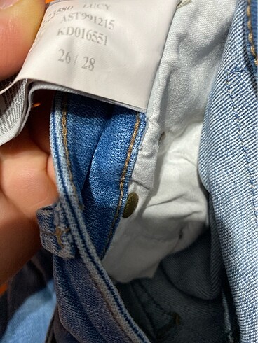 Mavi marka ekstra dar pantolon - Görsel 7