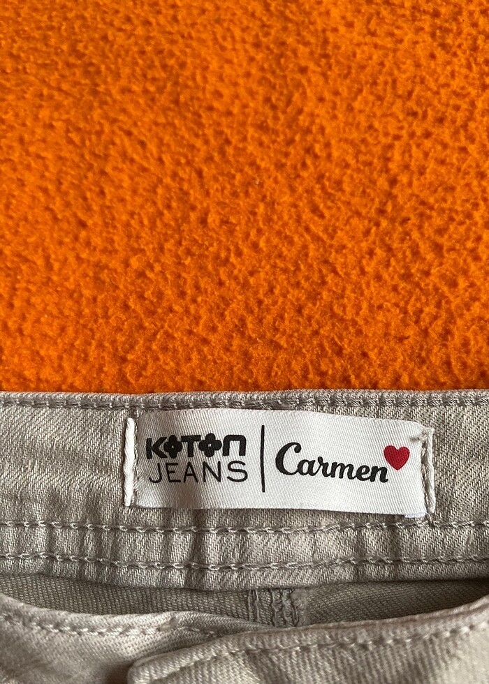 Koton püsküllü paçalı pantolon - Görsel 3