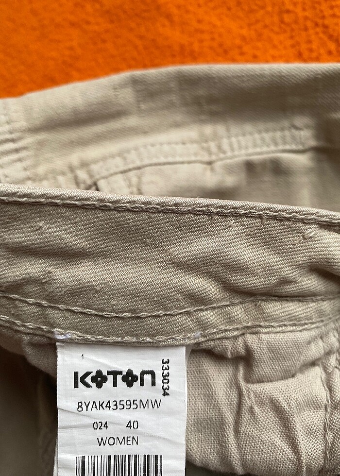 Koton püsküllü paçalı pantolon - Görsel 4